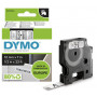 Ruban marquage Dymo - 6mmx7m - NOIR